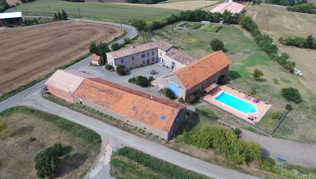 Gites & Chambres D'Hotes Peyrecout Laparrouquial Экстерьер фото